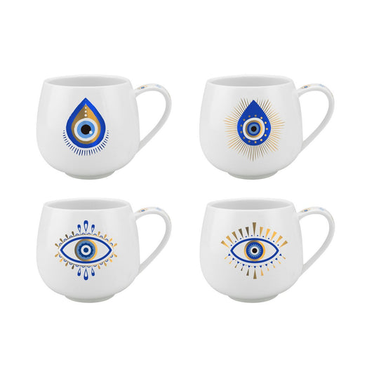 lot of 4 mugs - espresso cups - CozyVibe.eu