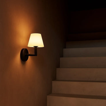 Ted Black – Wooden Rechargeable Wall Lamp | Cordless & Dimmable - CozyVibe.eu