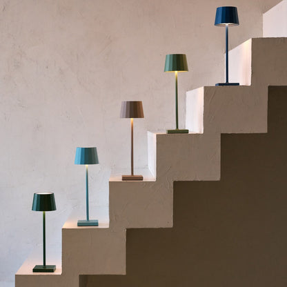 Ava Bronze Rechargeable Table Lamp – Cordless Dimmable Design - CozyVibe.eu