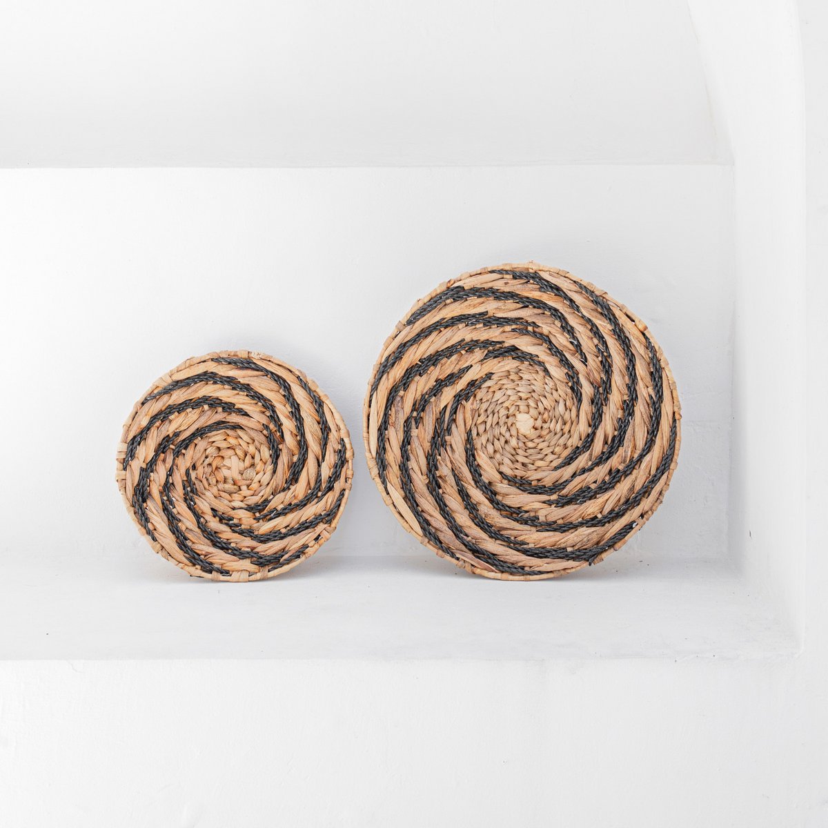 BANDUNG Wall Basket | Water Hyacinth Boho Decorative Bowl - CozyVibe.eu