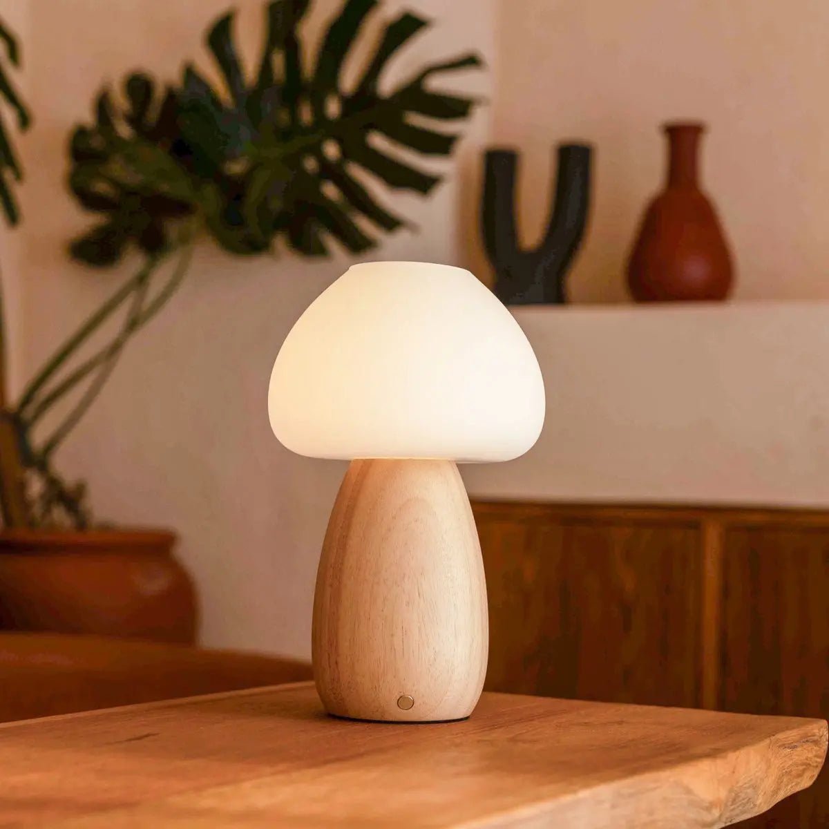 Bear – wiederaufladbare Holzleuchte, dimmbar und umweltfreundlich – CozyVibe.eu