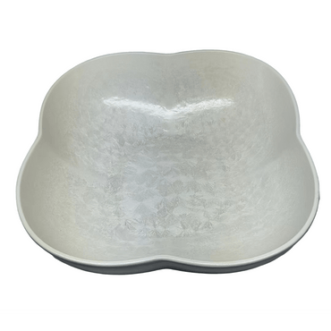 Floral white porcelain salad bowl, kitchen decor and tableware | CozyVibe

