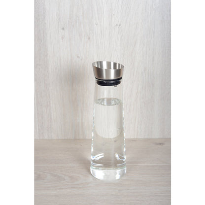 Glass carafe with metal cork 1.2L - CozyVibe.eu