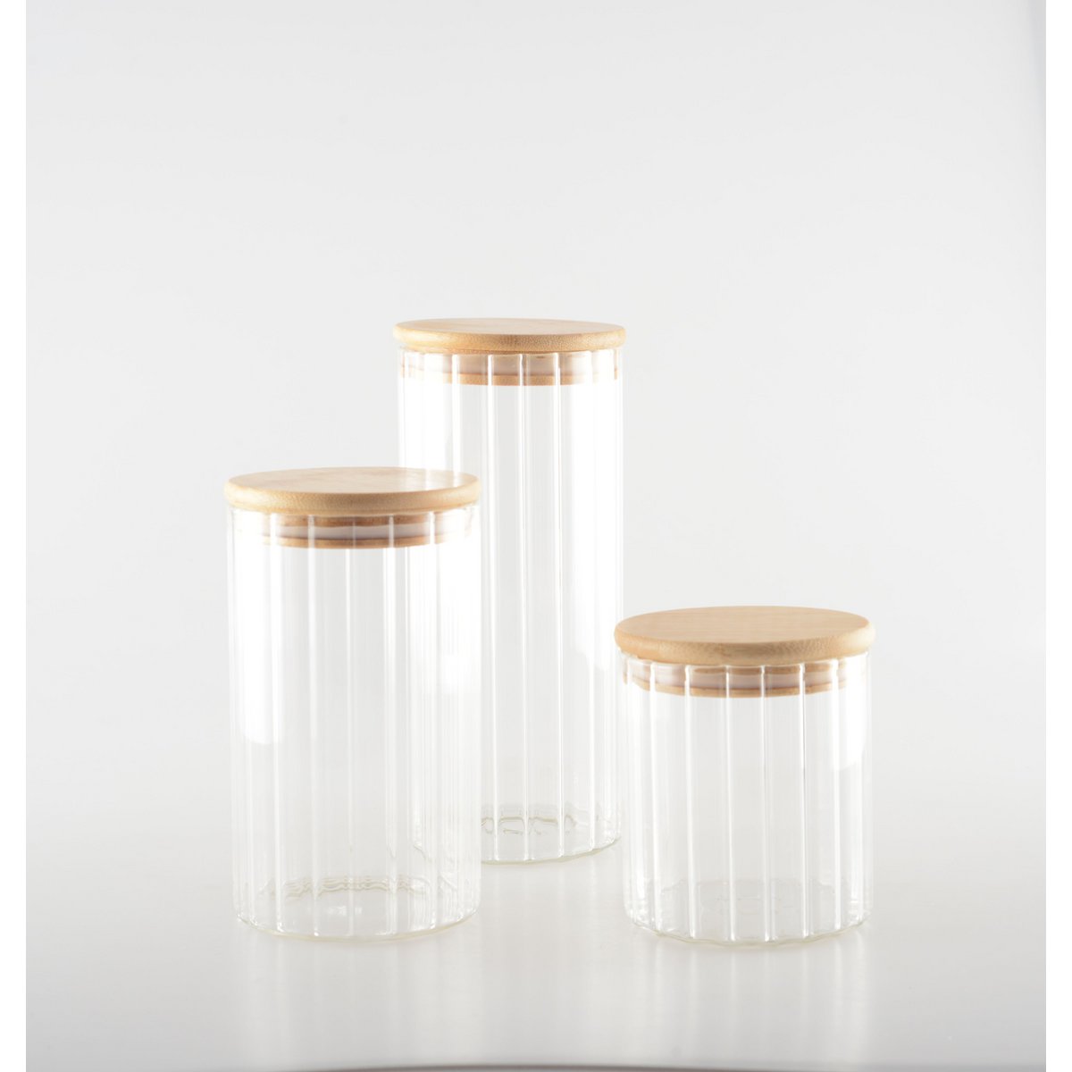 Vorratsglas – mit luftdichtem Holzdeckel – CozyVibe.eu