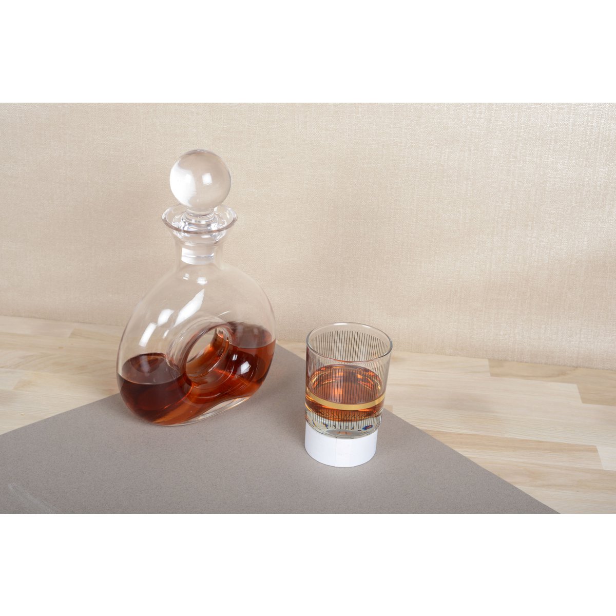 Whiskykaraffe aus Glas, 19x27.5cm – CozyVibe.eu