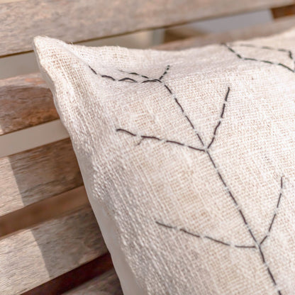 Handwoven Pillow Case SERAJA 40x40 or 50x50 cm Decorative Cushion Cover Sofa Cushion Made of Cotton - CozyVibe.eu