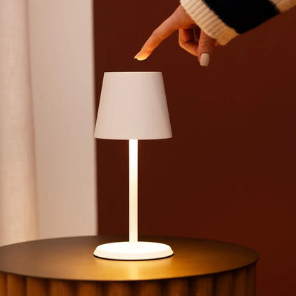 James rechargeable table lamp with cordless elegant design