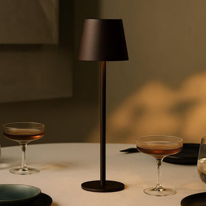 Jasper Mocha Brown – Wireless Lamp | Portable & 3 Light Modes - CozyVibe.eu