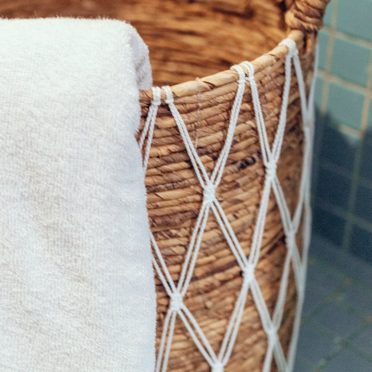 Laundry Basket | Plant Basket GARIAU made from Banana Fibre (3 sizes) - CozyVibe.eu