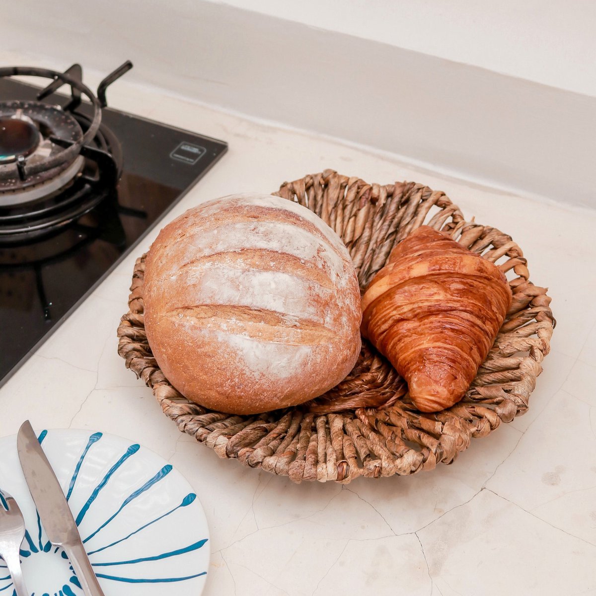 CozyVibe – Boho-Blumenwanddeko als Wohnzimmerdekoration