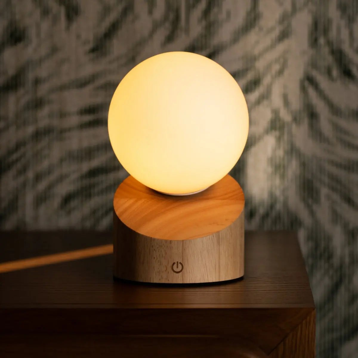 Morris Light Brown wiederaufladbare Leuchte – kabellos und dimmbar – CozyVibe.eu