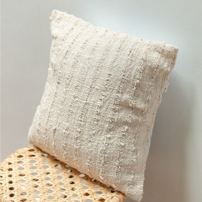CozyVibe Rahayu cotton pillowcase styled in cozy home décor