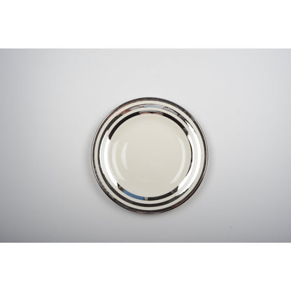 Plate Triple Silver Color - CozyVibe.eu