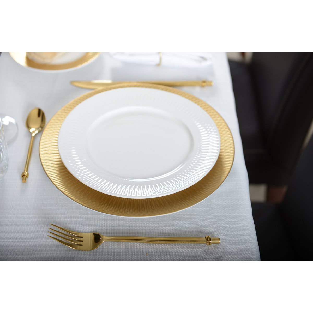 Princess white dessert plate - CozyVibe.eu