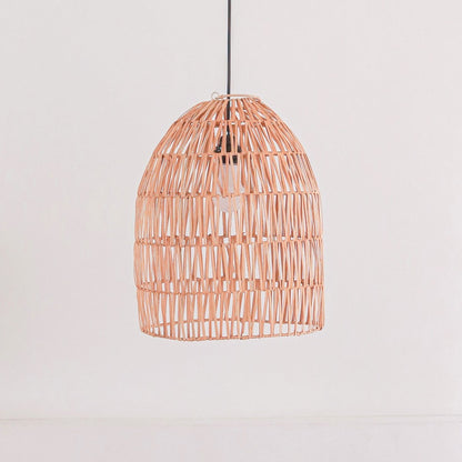 Rattan Lamp | Natural Lampshade | Pendant Lamp MALUKA Made of Natural Fibres (2 sizes) - CozyVibe.eu