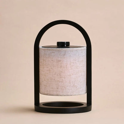 River Black Cordless Wooden Lamp – Rechargeable & Dimmable - CozyVibe.eu