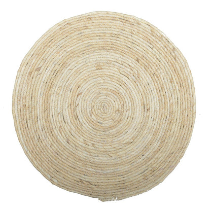 Rope Placemat – Round Natural Design for Elegant Dining - CozyVibe.eu