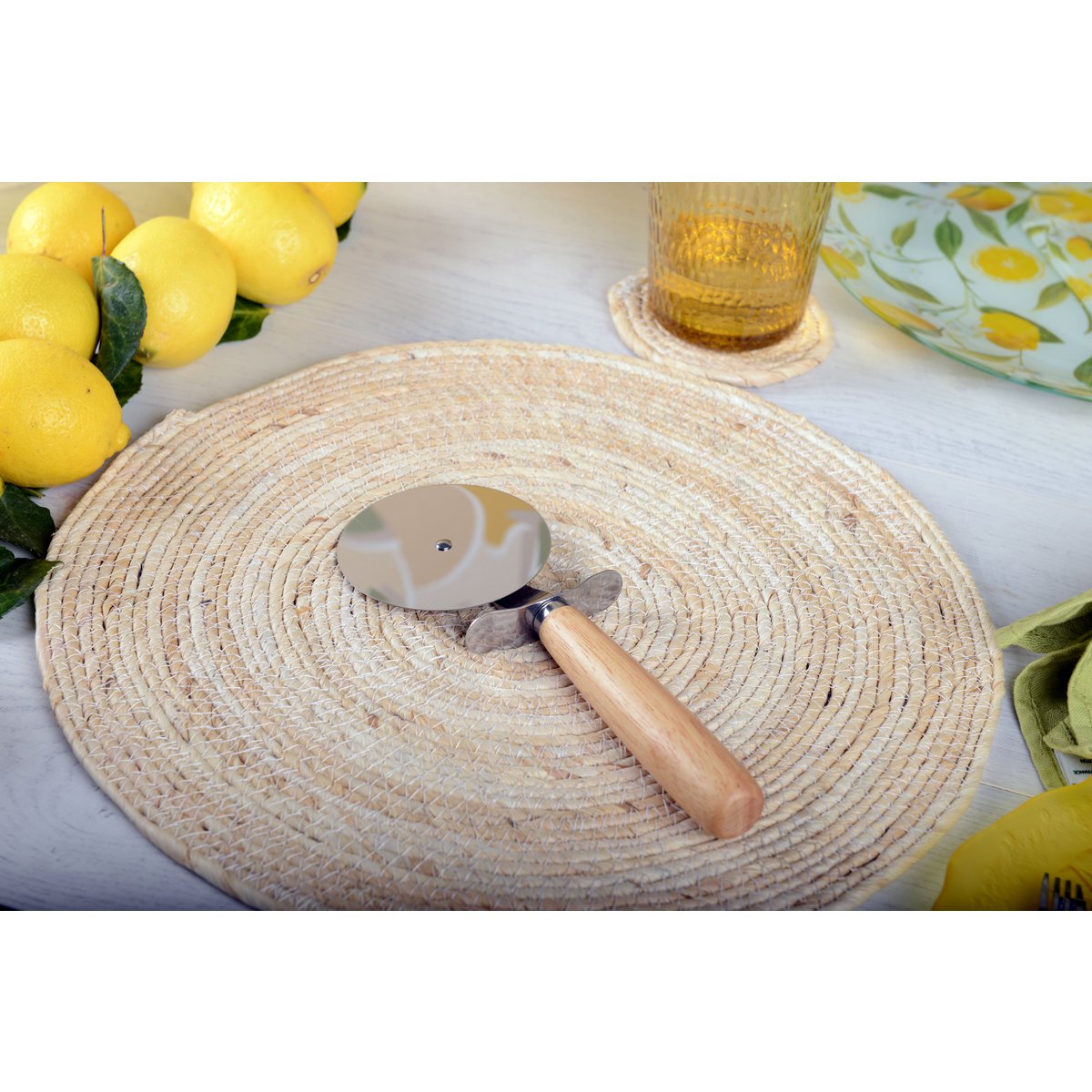 Rope Placemat – Round Natural Design for Elegant Dining - CozyVibe.eu