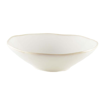 Rosa white bowl 21x21x6.3cm - CozyVibe.eu