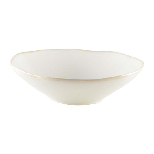 Rosa white bowl 21x21x6.3cm - CozyVibe.eu