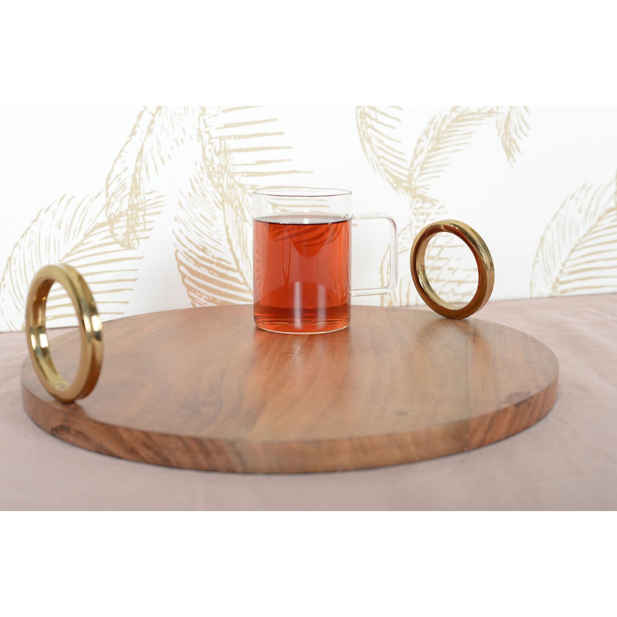 Set of 2 large glass mugs - CozyVibe.eu