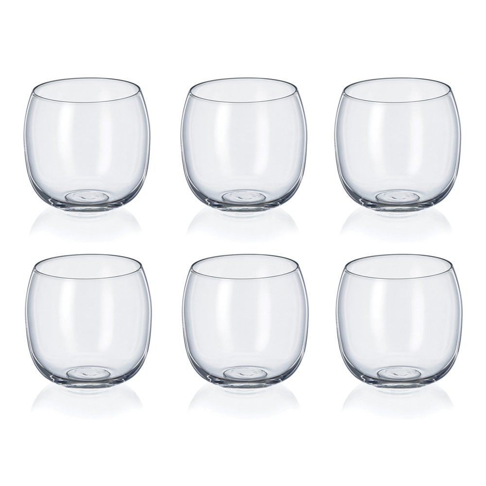 Set of 6 water glasses - CozyVibe.eu