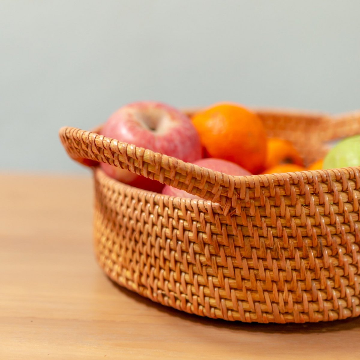 SUWARI kleiner Rattan-Aufbewahrungskorb – dekorativ und handgefertigt – CozyVibe.eu