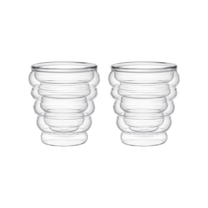 Tea and coffee double - wall cups Lot of 2 - CozyVibe.eu