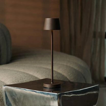 Vondel Mocha Brown Rechargeable and Cordless Lamp - CozyVibe.eu
