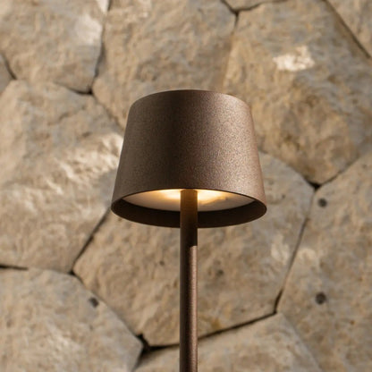 Vondel Mocha Brown Rechargeable and Cordless Lamp - CozyVibe.eu