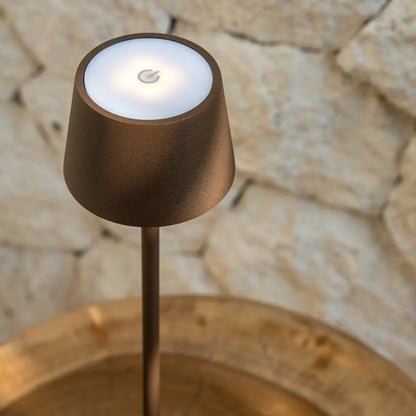 Vondel Mocha Brown Rechargeable and Cordless Lamp - CozyVibe.eu