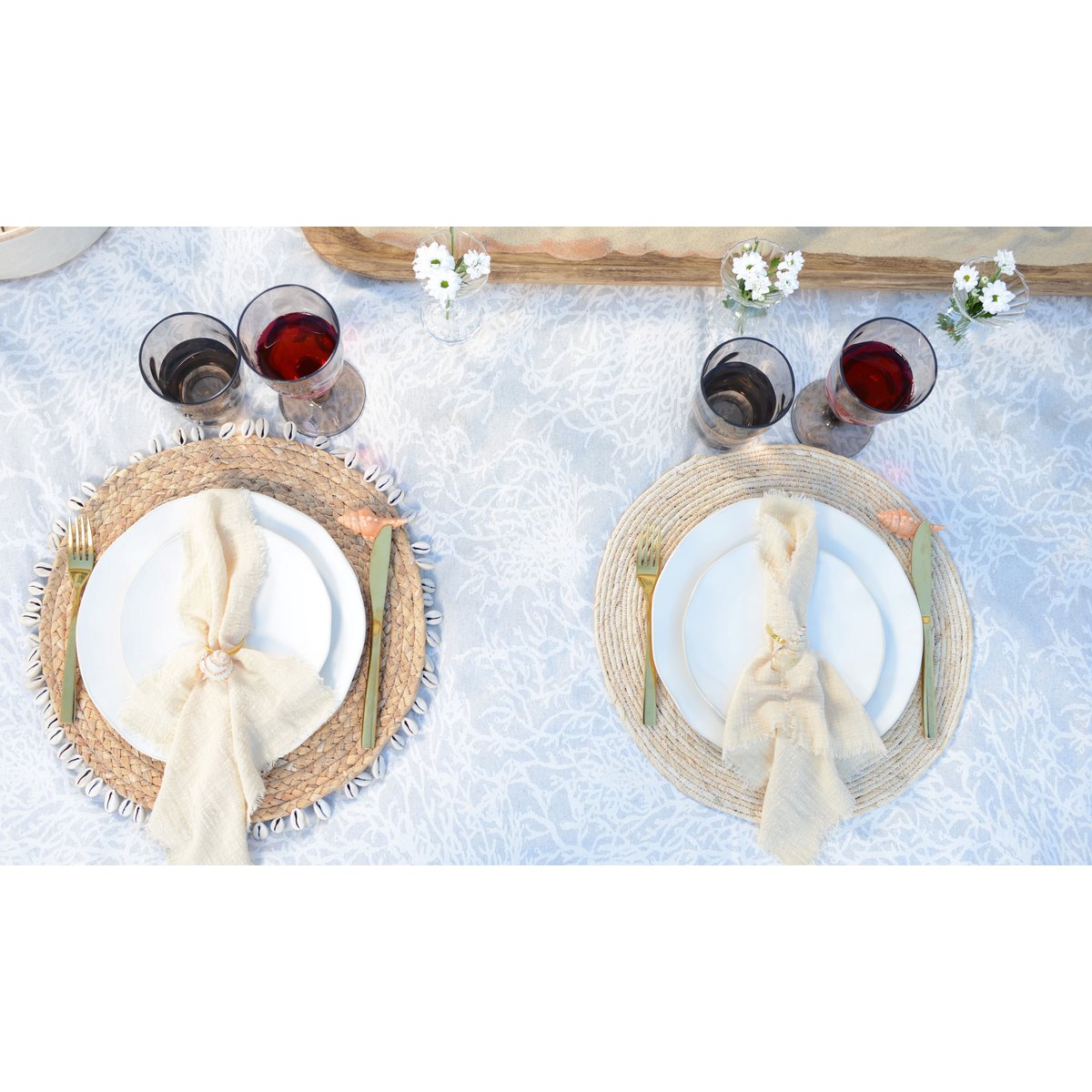 Preiswertes Tischset für einen eleganten Esstisch – CozyVibe.eu