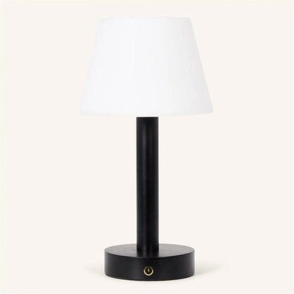Zoë Black Table Lamp – Rechargeable, Dimmable & Portable Light - CozyVibe.eu